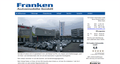 Desktop Screenshot of franken-automobile.com